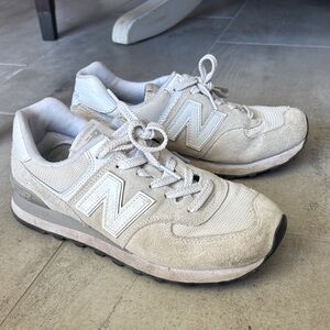 New Balance Classic 574 Off-White/Cream Sneakers